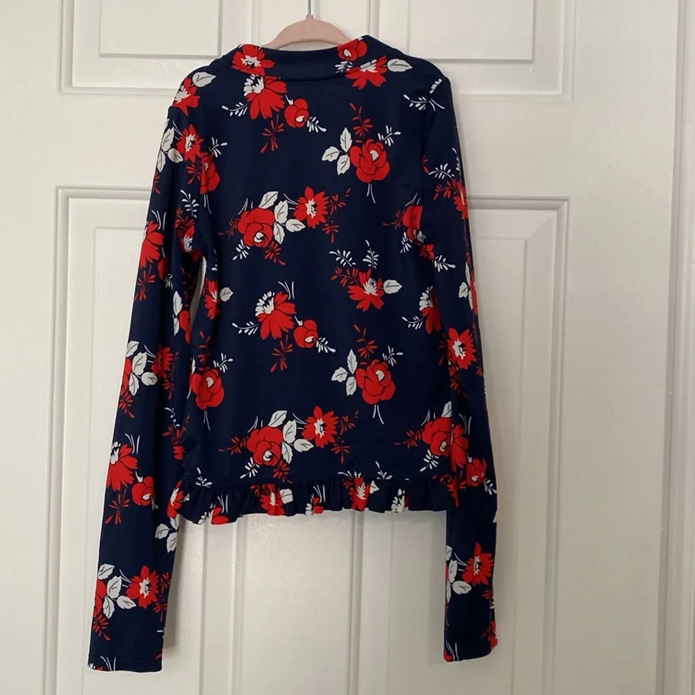 Janie and Jack Blue 2 Piece Rashguard Swim Set Sz 10